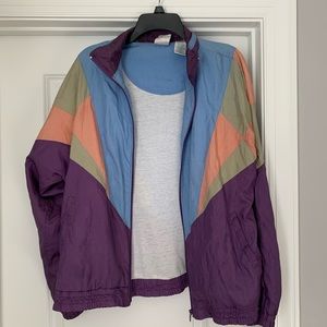 Retro 1980s Windbreaker Olympic series